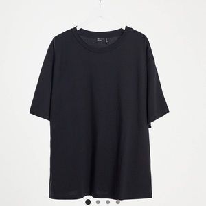 Oversized Black T-shirt ASOS CURVE NWT
